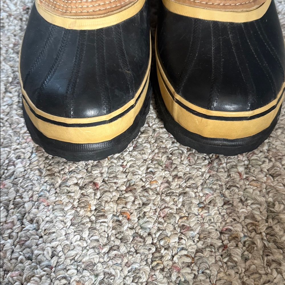 Sorel Kaufman Women’s Insulated Winter Boots - Tan and Black-10 - Picture 5 of 8